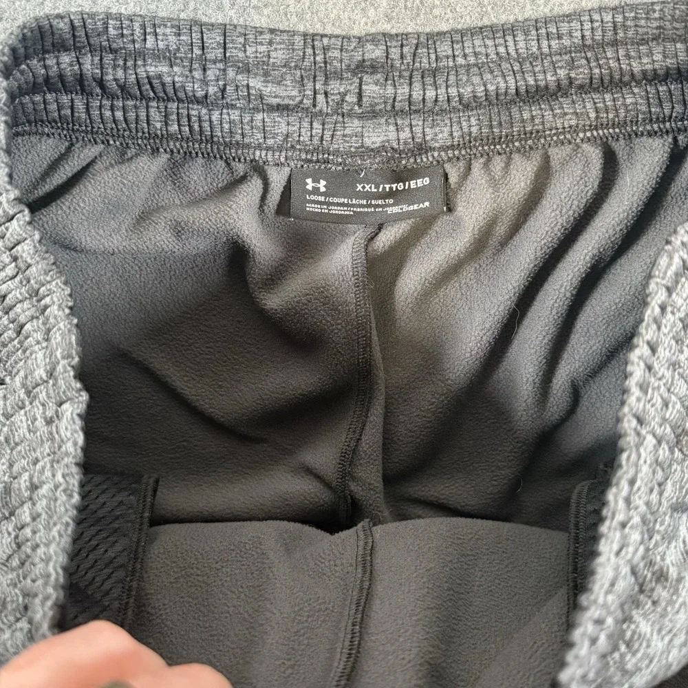Under Armour Pants Mens 2XL Gray UA‎ Armour Fleece Twist Sweatpants Tapered